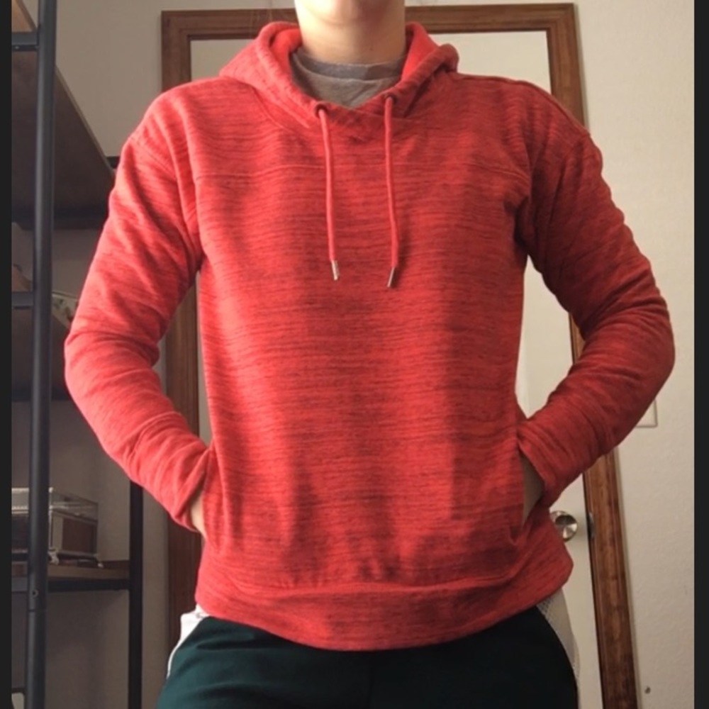 Reebok coral hoodie